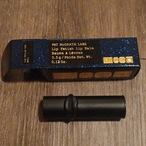 NIB NEW in Box PAT MCGRATH Lip Fetish 520 NOIR Sheer Ebony Lip Balm 3.5g